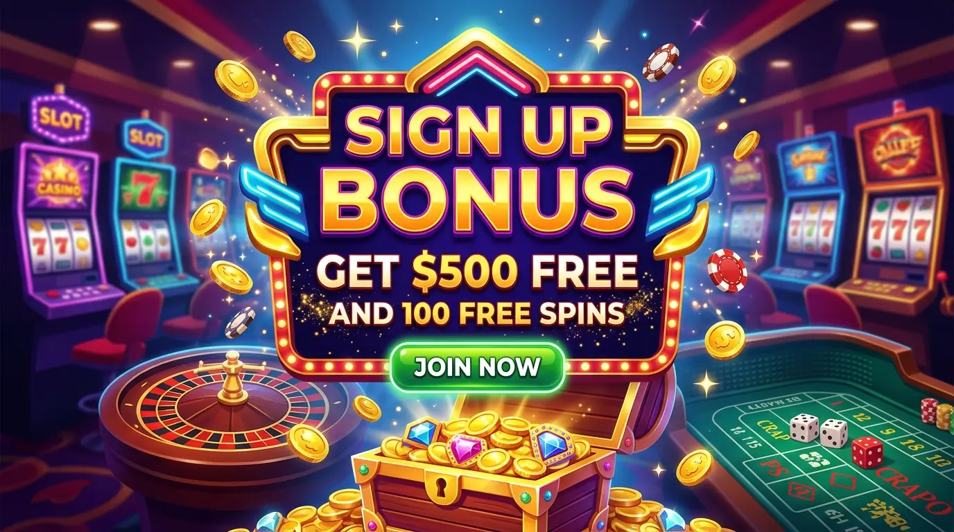 Metal casino sign up bonus